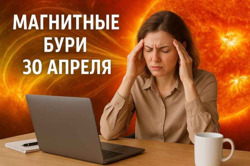 Будут ли магнитные бури сегодня, 30 апреля 2025? Прогноз солнечной активности