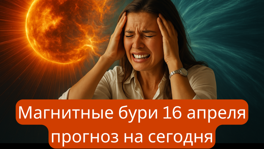 Магнитные бури 16 апреля 2024: чего ожидать от солнечной активности сегодня