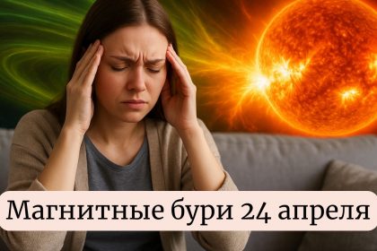 Будут ли магнитные бури сегодня, 24 апреля 2025: прогноз солнечной активности
