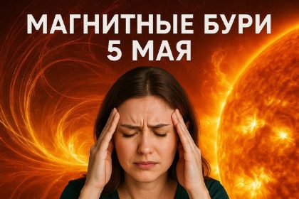 Будут ли сегодня магнитные бури: прогноз солнечной активности на 5 мая 2025