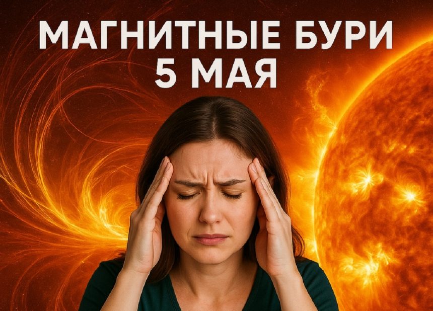 Будут ли сегодня магнитные бури: прогноз солнечной активности на 5 мая 2025