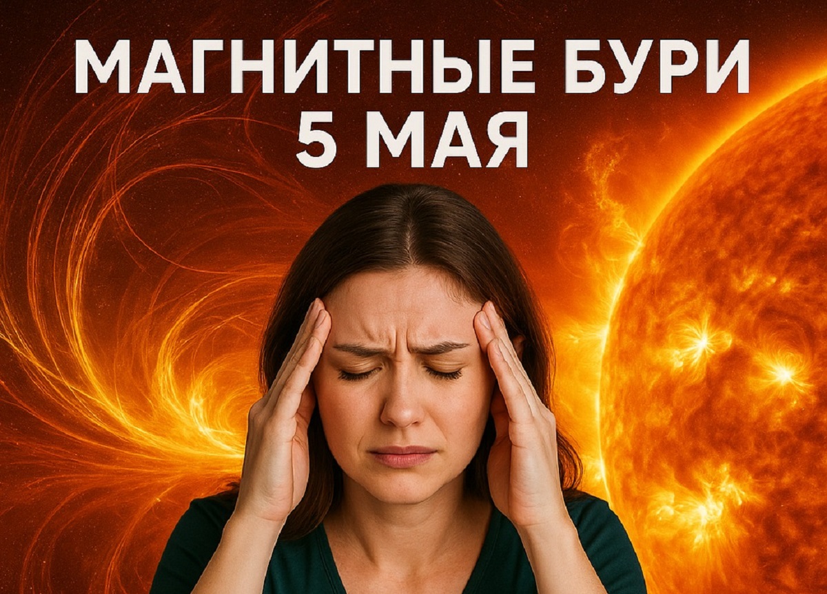 Будут ли сегодня магнитные бури: прогноз солнечной активности на 5 мая 2025