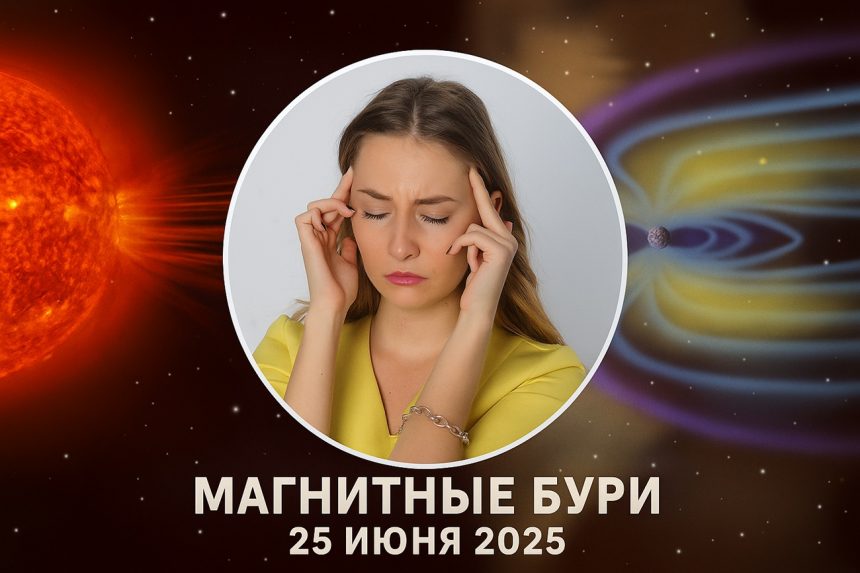 Будут ли сегодня магнитные бури: прогноз солнечной активности на 25 июня 2025