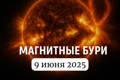 Будут ли сегодня, 9 июня 2025, магнитные бури: прогноз солнечной активности