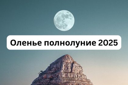 Оленье полнолуние июль 2025: когда будет, в каком знаке и как извлечь пользу для себя