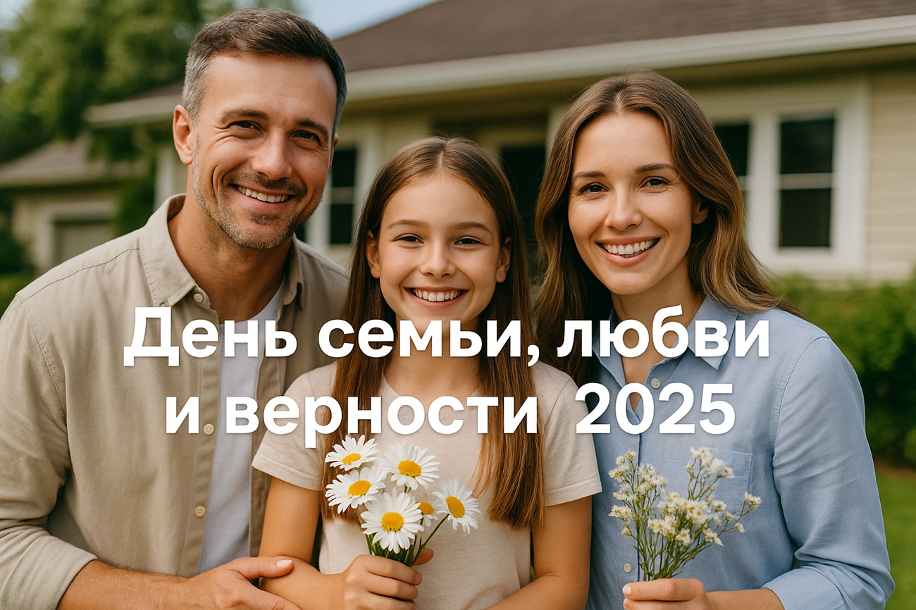 С Днем семьи, любви и верности 2025: картинки, пожелания и SMS
