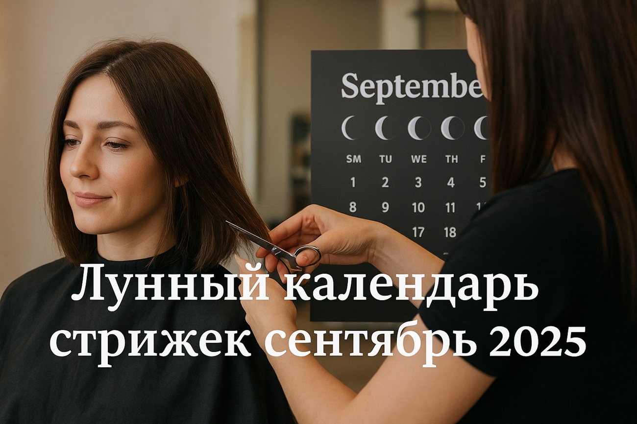 Лунный календарь стрижек сентябрь 2025