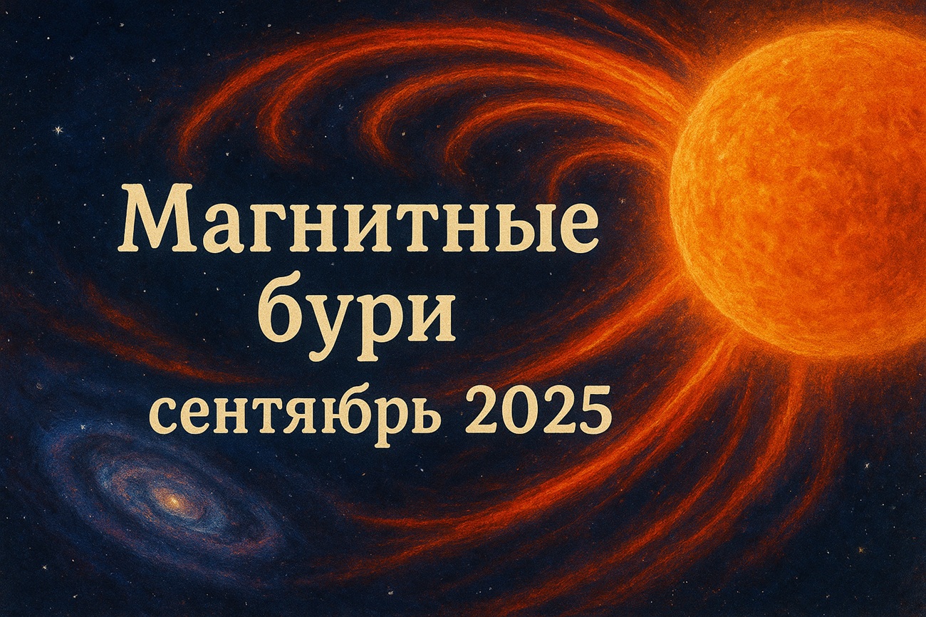 Магнитные бури сентябрь 2025: прогноз солнечной активности