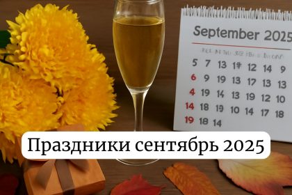 Праздники в сентябре 2025 в Украине: рабочие дни и дополнительные выходные