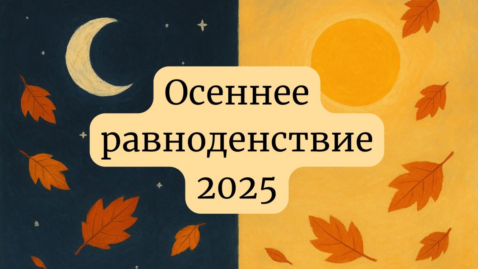 Осеннее равноденствие 2025: значение, традиции и народные приметы