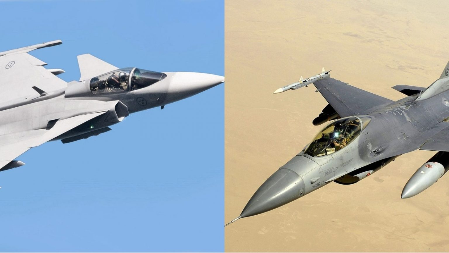 JAS 39 Gripen или F-16 Fighting Falcon: какой самолет лучше и быстрее?