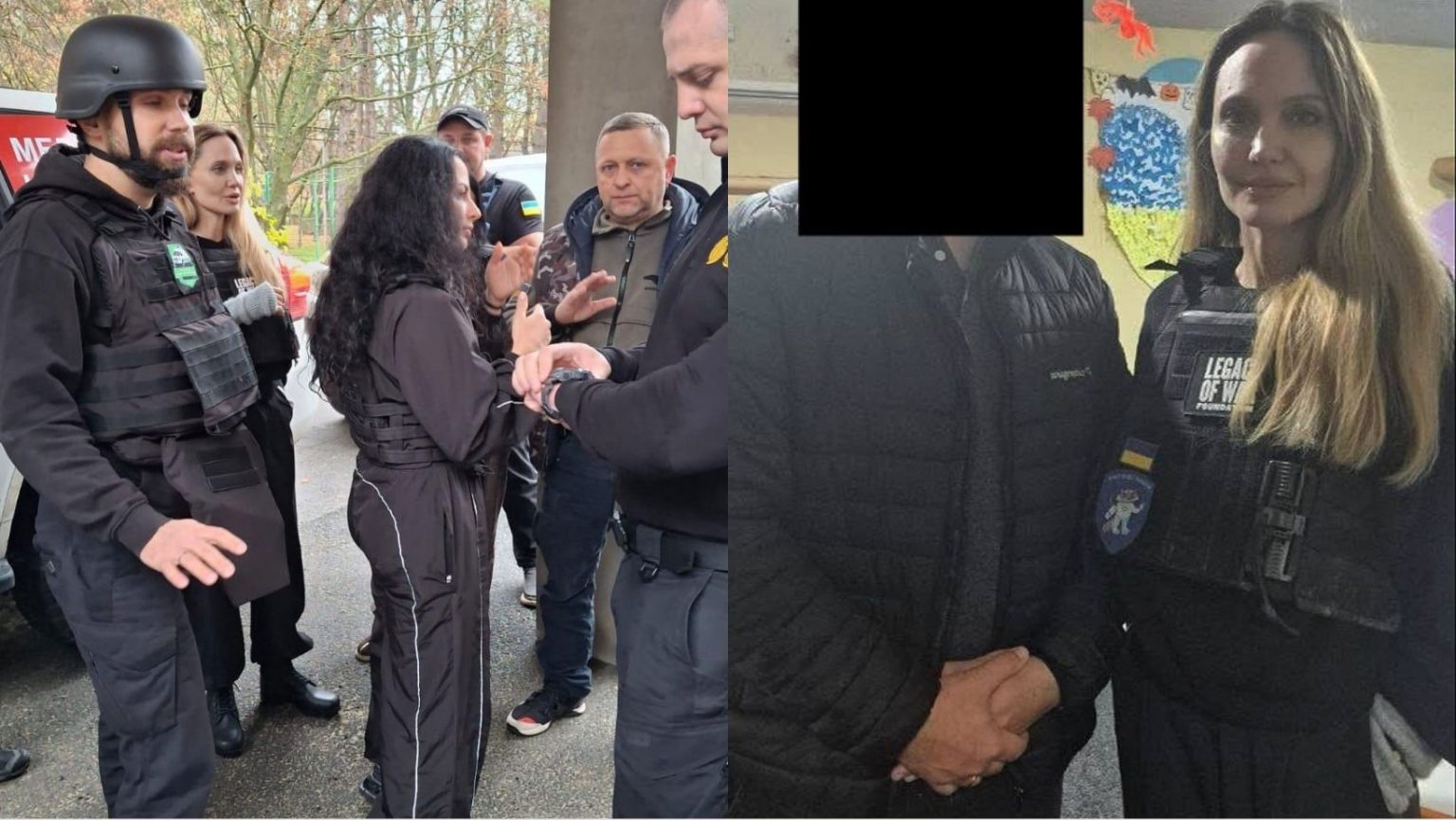 Сопровождающего Анджелину Джоли мужчину остановили ТЦК: подробности инцидента