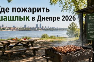 Где пожарить шашлык в Днепре 2026: разрешенные места, правила и штрафы