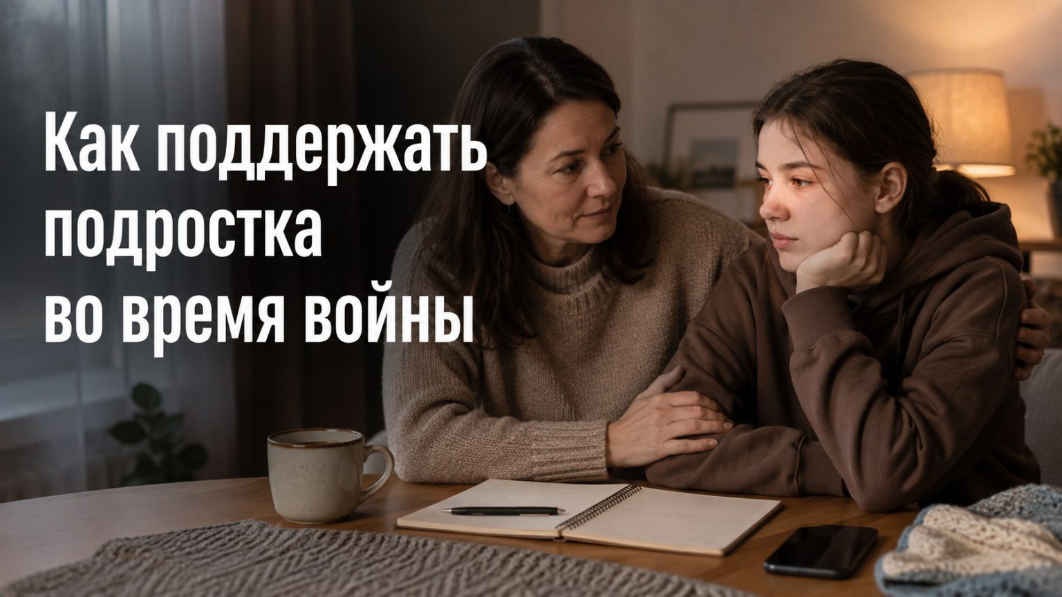 Тревожность у подростков 2026 из-за войны: симптомы, помощь и поддержка родителей