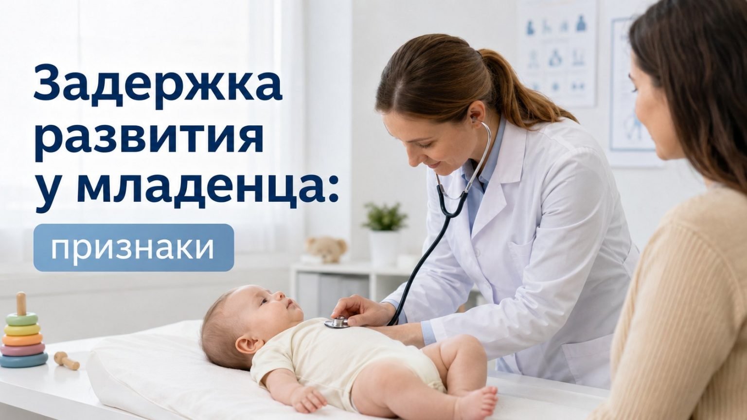 Задержка развития у младенца: признаки, которые должны насторожить родителей, и когда идти к врачу