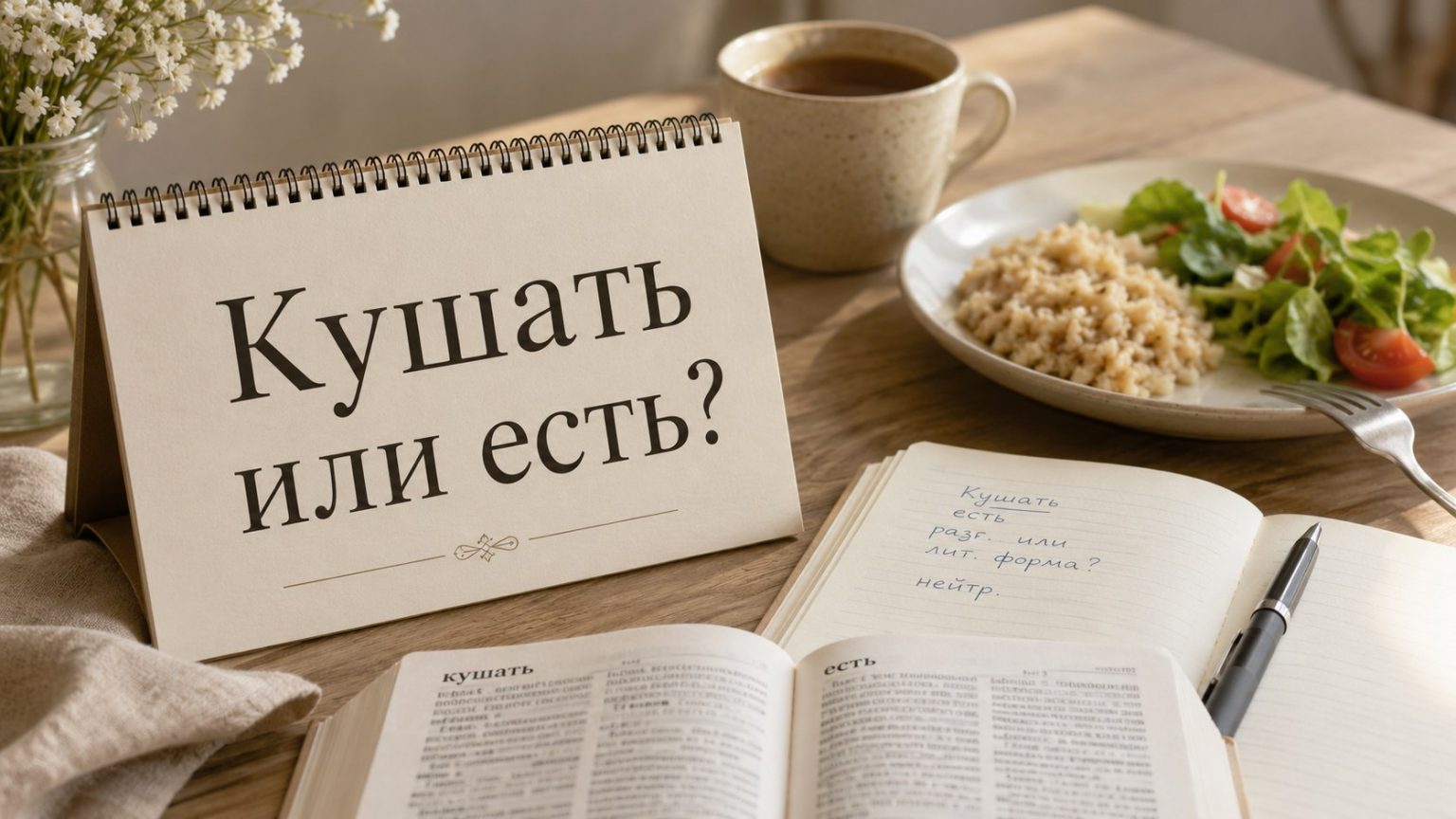 Кушать или есть: как правильно говорить на русском
