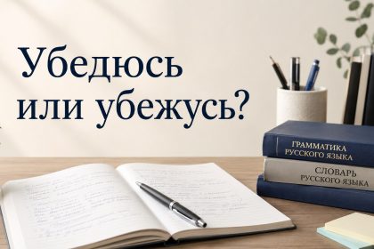 Убедюсь или убежусь: как правильно говорить на русском
