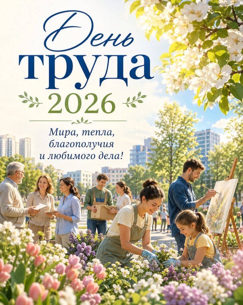 С 1 мая и Днем труда в Украине 2026: пожелания прозой, СМС, открытки и картинки на русском