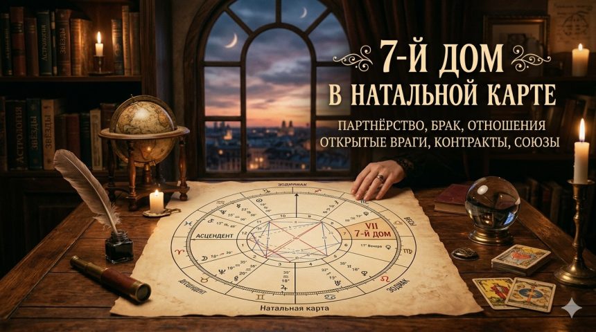 Седьмой 7 дом в натальной карте: как читать, что означает и влияние на личность
