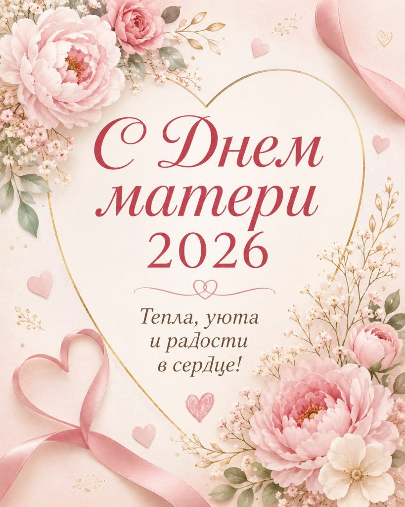 С Днем матери 10 мая 2026: пожелания прозой, СМС, открытки и картинки на русском