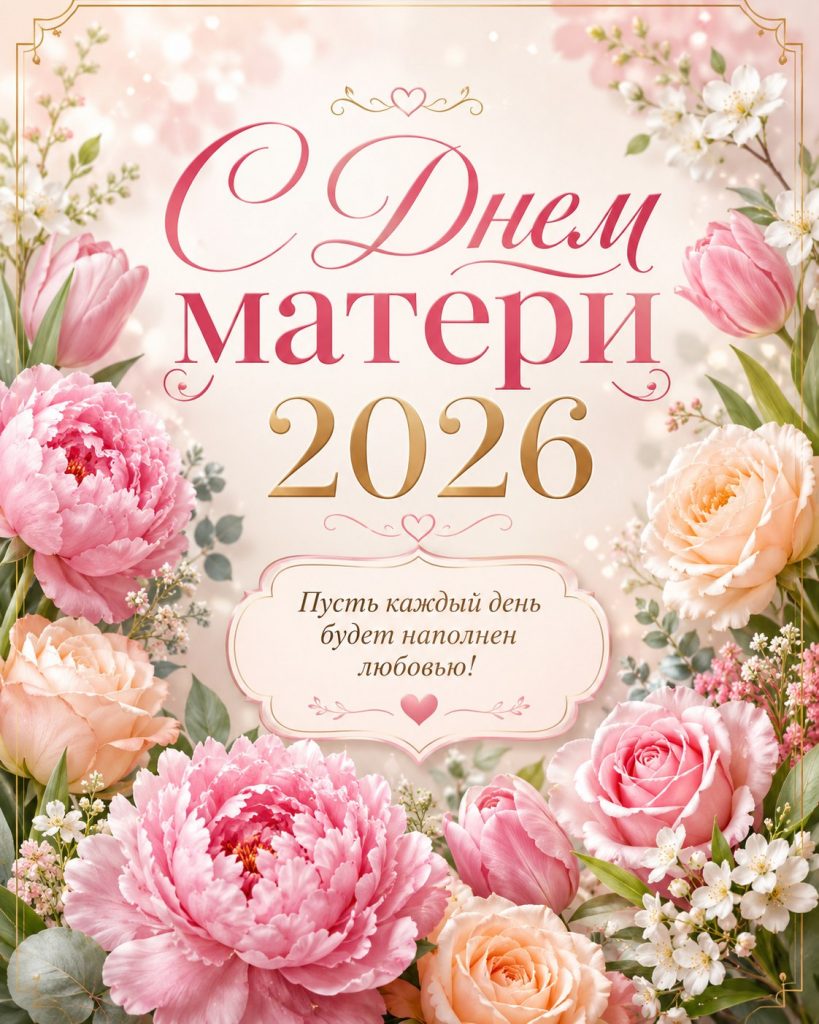 С Днем матери 10 мая 2026: пожелания прозой, СМС, открытки и картинки на русском