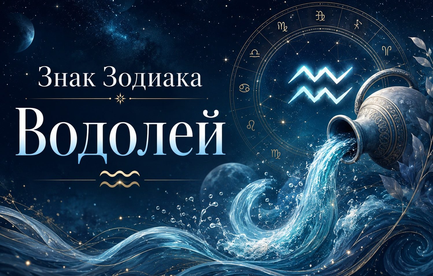 Знак Зодиака Водолей мужчина и женщина: даты, характер, любовь, работа и совместимость