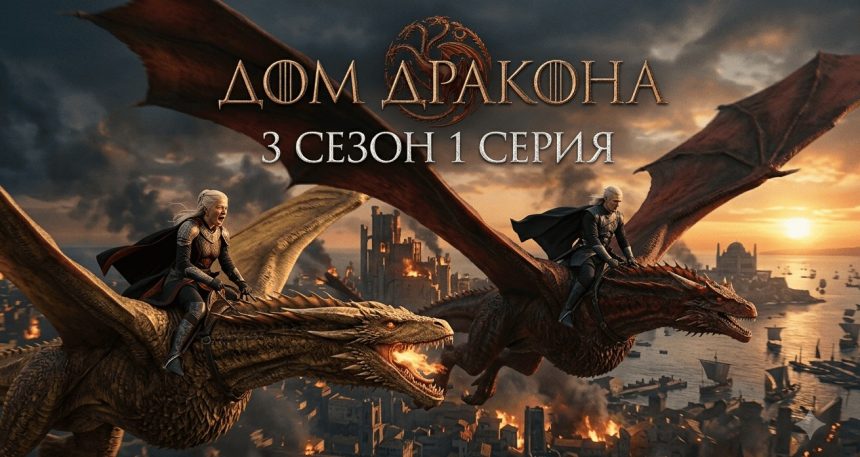 Дом Дракона 3 сезон 1 серия: дата выхода и где смотреть онлайн