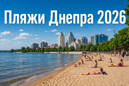 Где купаться в Днепре 2026: какие пляжи открыты, список озер и безопасных мест