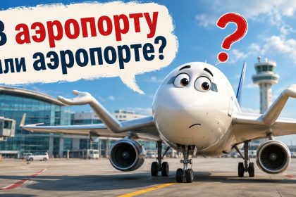 В аэропорту или аэропорте: как правильно говорить на русском