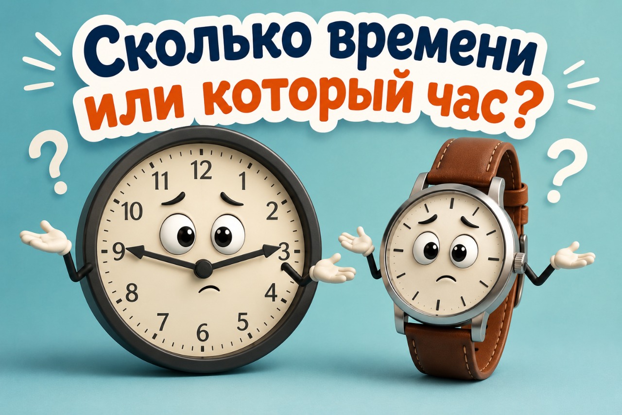 Сколько времени или который час: как правильно говорить на русском