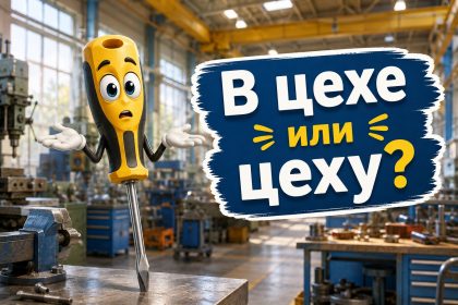 В цехе или цеху: как правильно говорить на русском