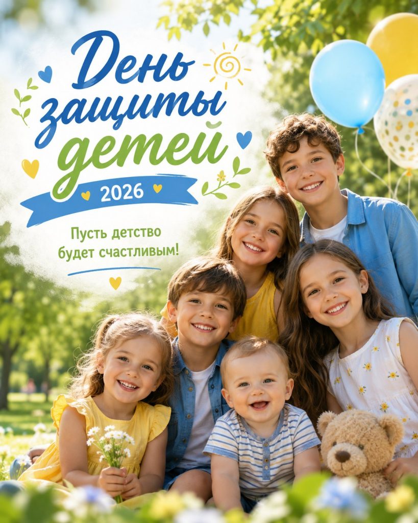 С Днем защиты детей 2026: пожелания прозой, СМС, открытки и картинки на русском