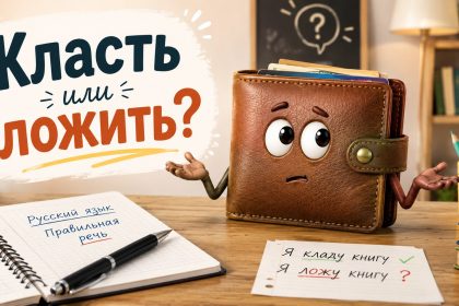 Класть или ложить: как правильно говорить и писать на русском