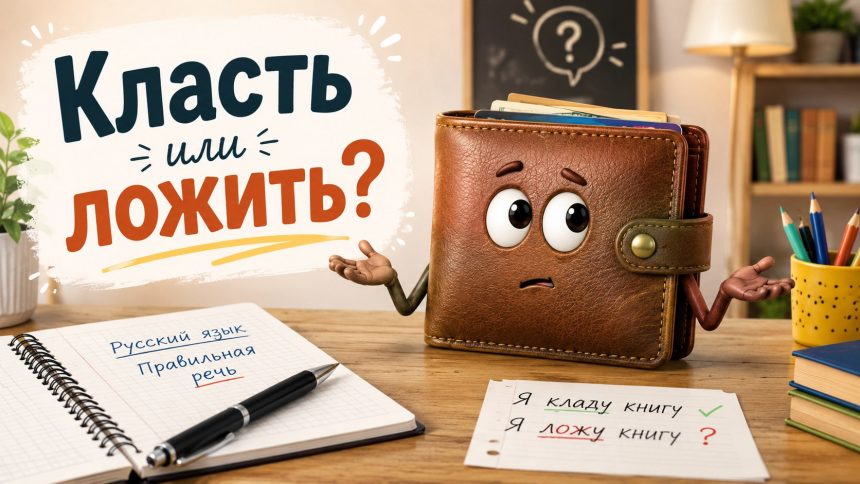 Класть или ложить: как правильно говорить и писать на русском