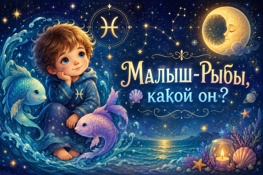 Ребенок Рыбы: причины появления в семье, характеристика детей этого знака Зодиака и как воспитывать