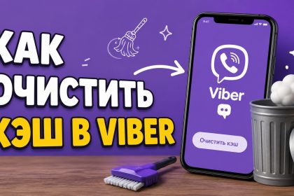 Как очистить кэш от фото и видео в Вайбер 2026: пошаговая инструкция для телефона и ноутбука