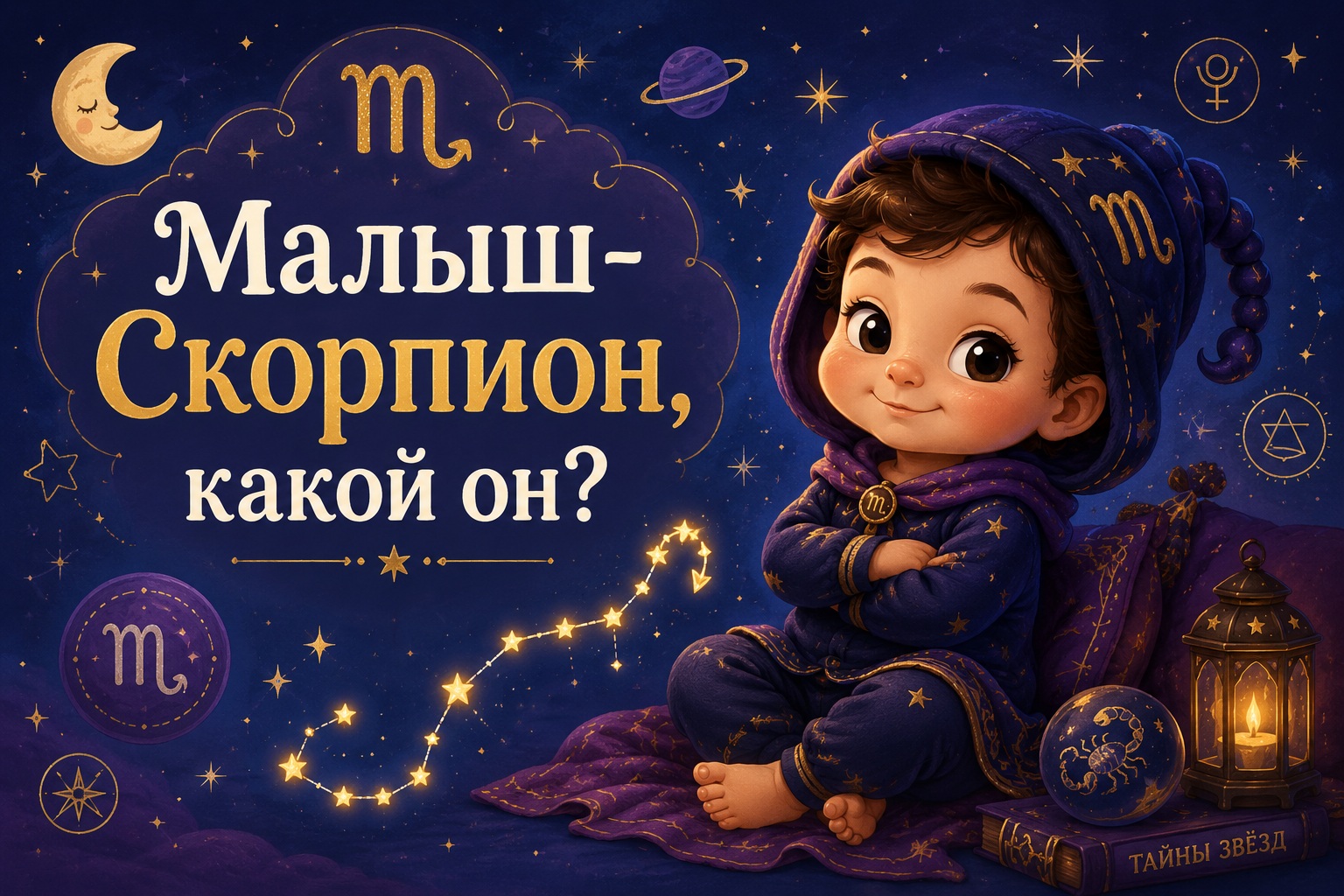 Ребенок Скорпион: причины появления в семье, характеристика детей этого знака Зодиака и как воспитывать
