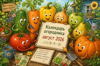 Что делать на огороде в августе 2026: советы, правила, календарь огородника