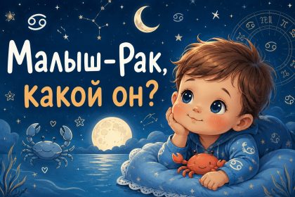 Ребенок Рак: причины появления в семье, характеристика детей этого знака Зодиака и как воспитывать