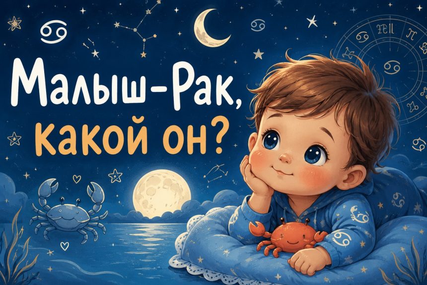 Ребенок Рак: причины появления в семье, характеристика детей этого знака Зодиака и как воспитывать