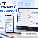 Как вставить ссылку в слово в Телеграм 2026: пошаговая инструкция для телефона и ноутбука