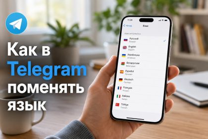 Как изменить язык в Телеграм 2026: пошаговая инструкция для телефона и ноутбука