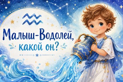 Ребенок Водолей: причины появления в семье, характеристика детей этого знака Зодиака и как воспитывать