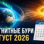 Магнитные бури август 2026: прогноз для Украины и важные даты солнечной активности