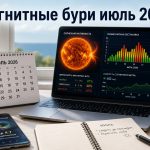 Магнитные бури июль 2026: прогноз для Украины и важные даты солнечной активности