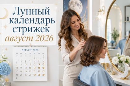 Лунный календарь стрижек август 2026 года: когда лучше идти к парикмахеру, а какие дни неблагоприятные для смены имиджа