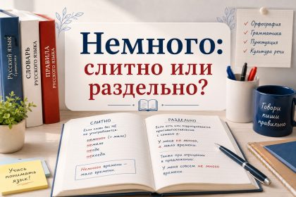 Не много или немного: как правильно пишется на русском