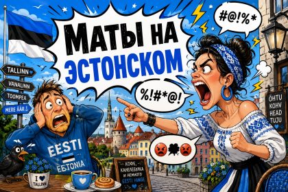 Как ругаться на эстонском: распространенные маты с переводом на русский