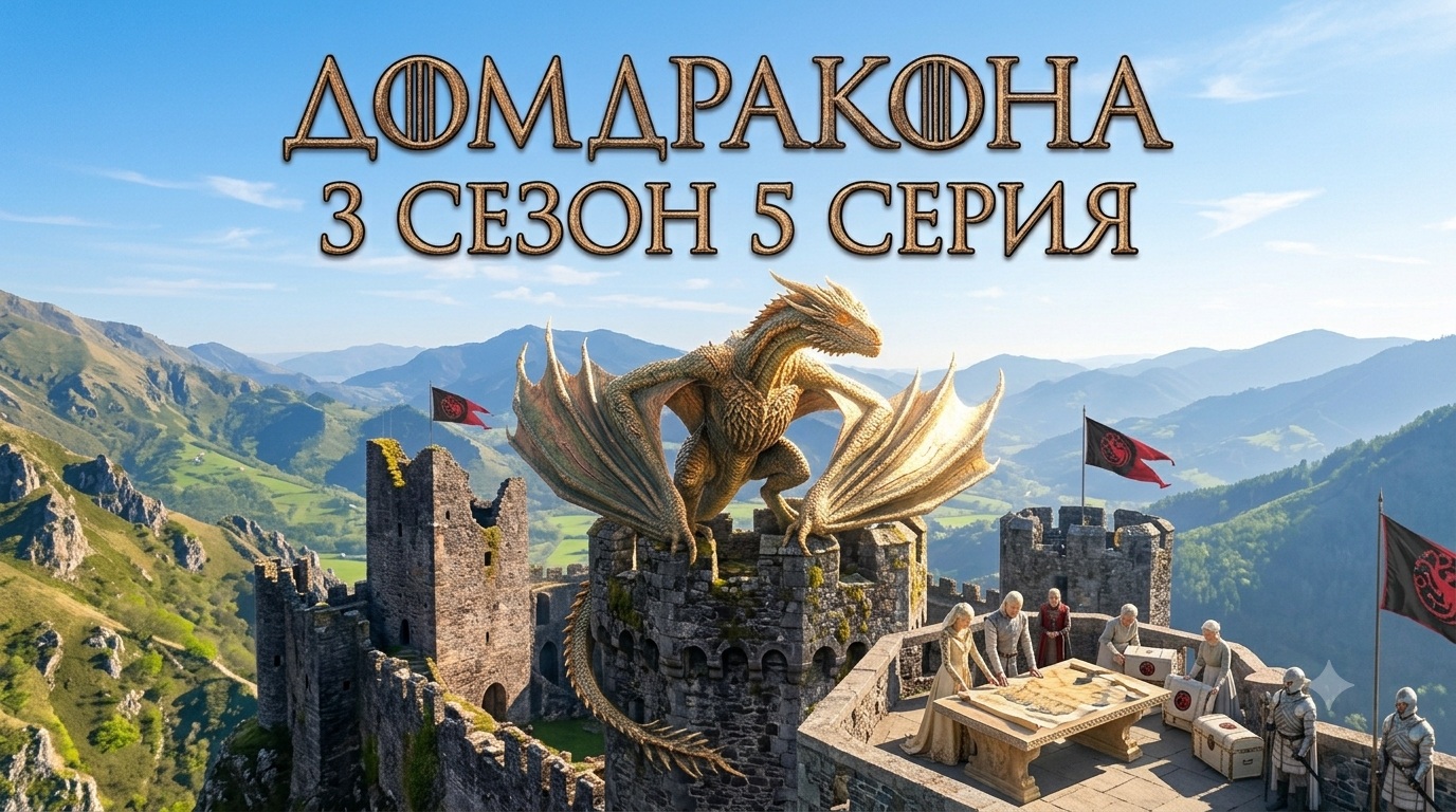 Дом Дракона 3 сезон 5 серия: дата выхода и где смотреть онлайн