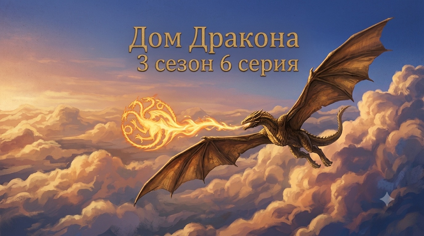 Дом Дракона 3 сезон 6 серия: дата выхода и где смотреть онлайн